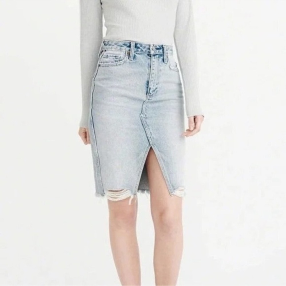 ABERCROMBIE ABERCROMBIE HIGH RISE MIDI